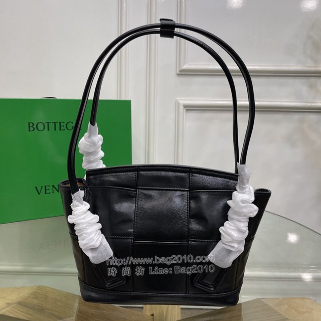 Bottega veneta高端女包 96009s小號 寶緹嘉新款Arco33油蠟皮手提包 BV經典款小牛皮arco女包  gxz1325